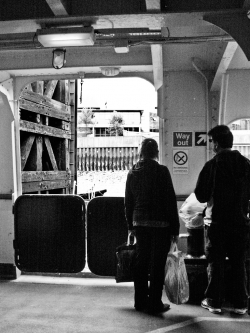 On board the Woolwich Ferry 1 On board the Woolwich Ferry 1