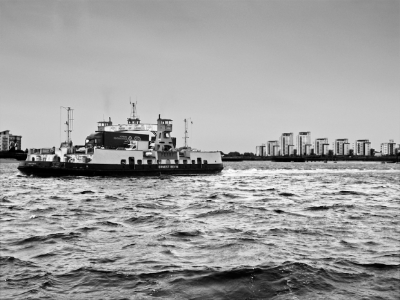 View from the Woolwich Ferry View from the Woolwich Ferry