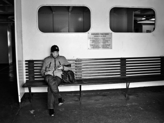 On board the Woolwich Ferry 5 On board the Woolwich Ferry 5
