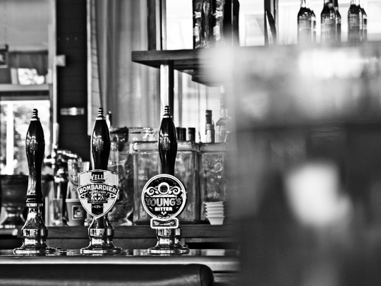 Beer Pumps - click to enlarge