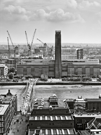 Tate Modern from St Paul\'s - click to enlarge