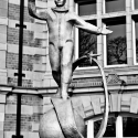 Statue of Yuri Gagarin, Greenwich - click to enlarge
