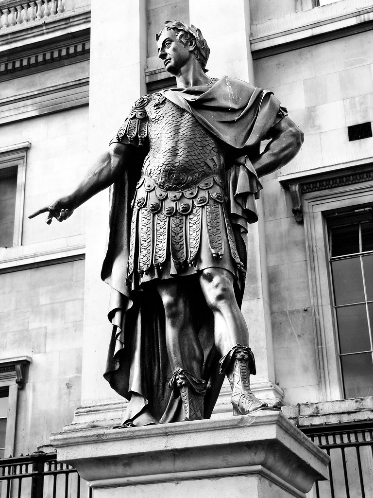 Statue of James II, Trafalgar Square - click to enlarge