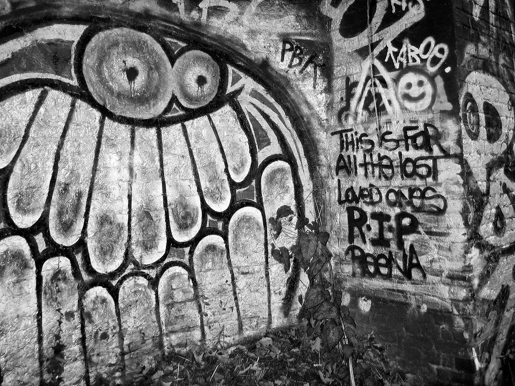 Graffiti, Parkland Walk, Crouch End