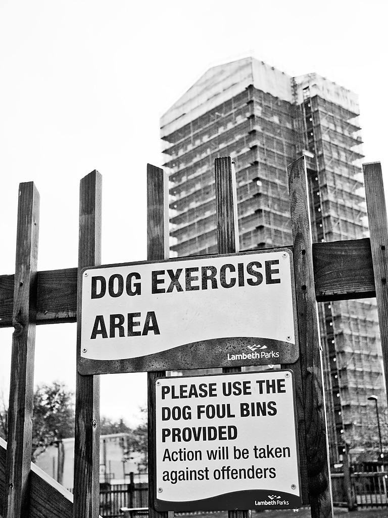 Dog Exercise Area, Lambeth Walk Open Space
