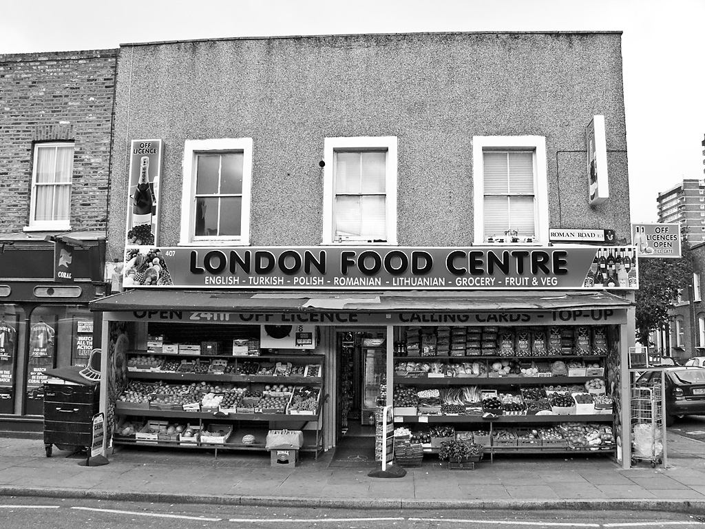 Food Centre, Roman Road, Bow