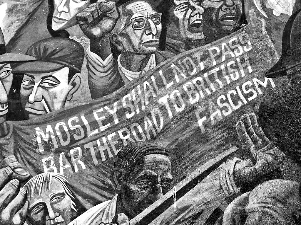 Anti-fascist mural, Cable Street